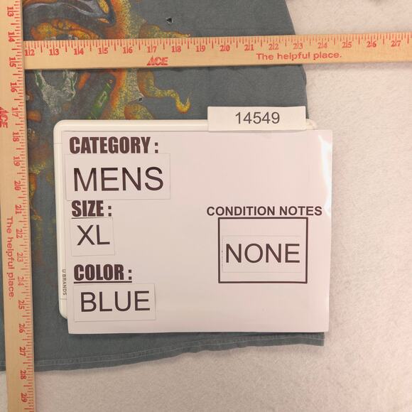 Sublime Band Short Sleeve Crew Neck Graphic Shirt Mens Size Extra Large XL Blue - Picture 9 of 10